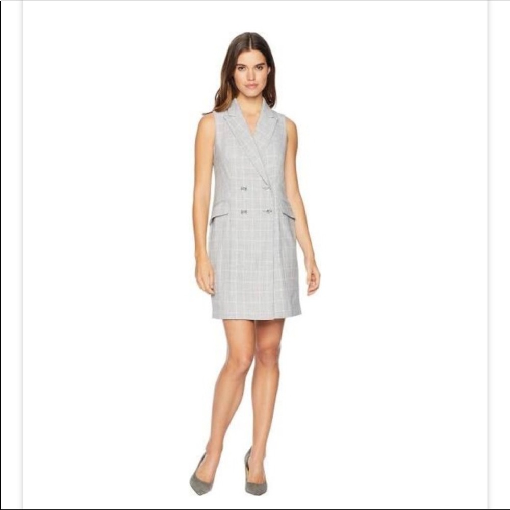 Calvin Klein Sleeveless Coat Dre…